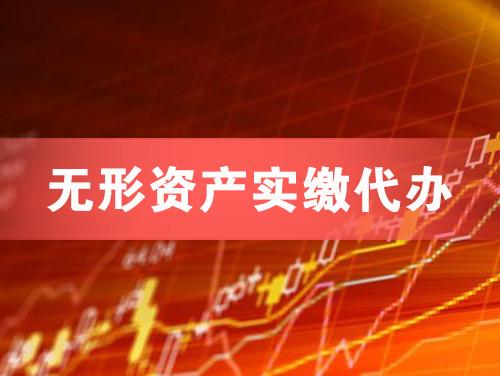 龙岩无形资产实缴资本代办