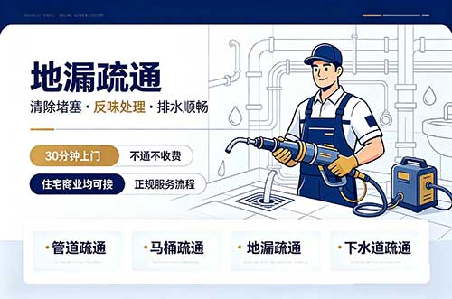 龙岩地漏疏通